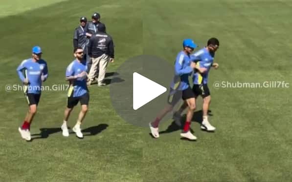 [Watch] Kohli And Gill Light Up Spirits In New York With Their Infectious Energy During Training